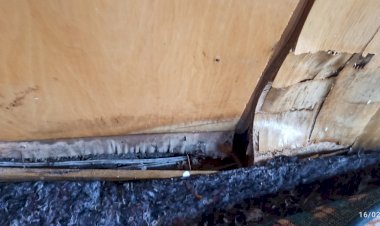 Köyümüz Merkez Camisi'nde Ahşaplar Patlamaya Başladı