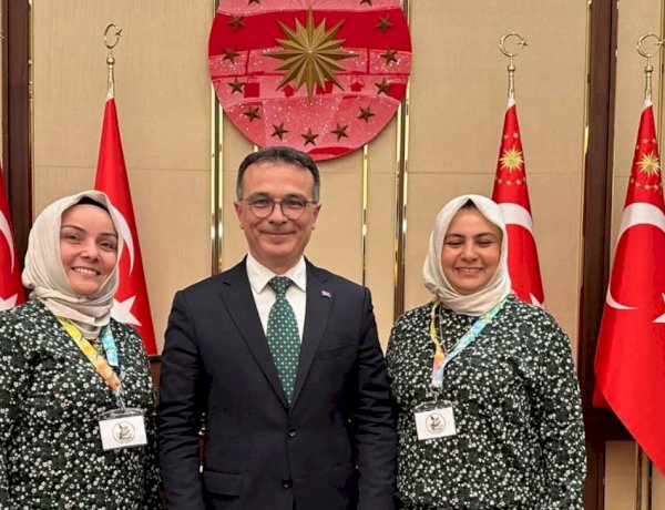 Tomurcuk kadıneli kooperatif'imiz  Cumhurbaşkanlığı Külliyesinde