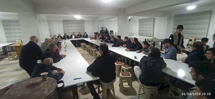 Köy Muhtarlığımızın ilk toplantısı yoğun ilgi ve katılımla 26 Nisan 2024 tarihinde yapıldı
